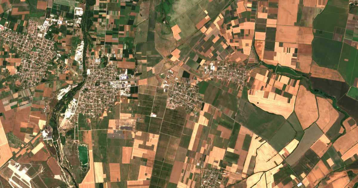 Mapa por satélite de Karadžovo