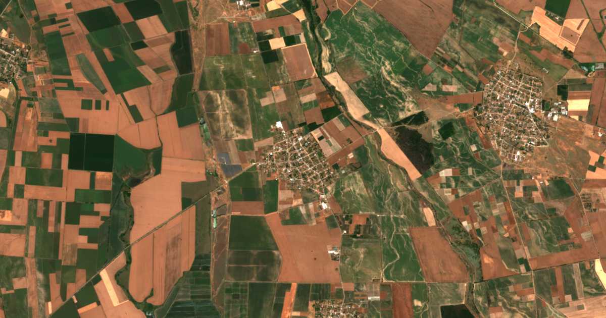 Mapa por satélite de Goljam Čardak