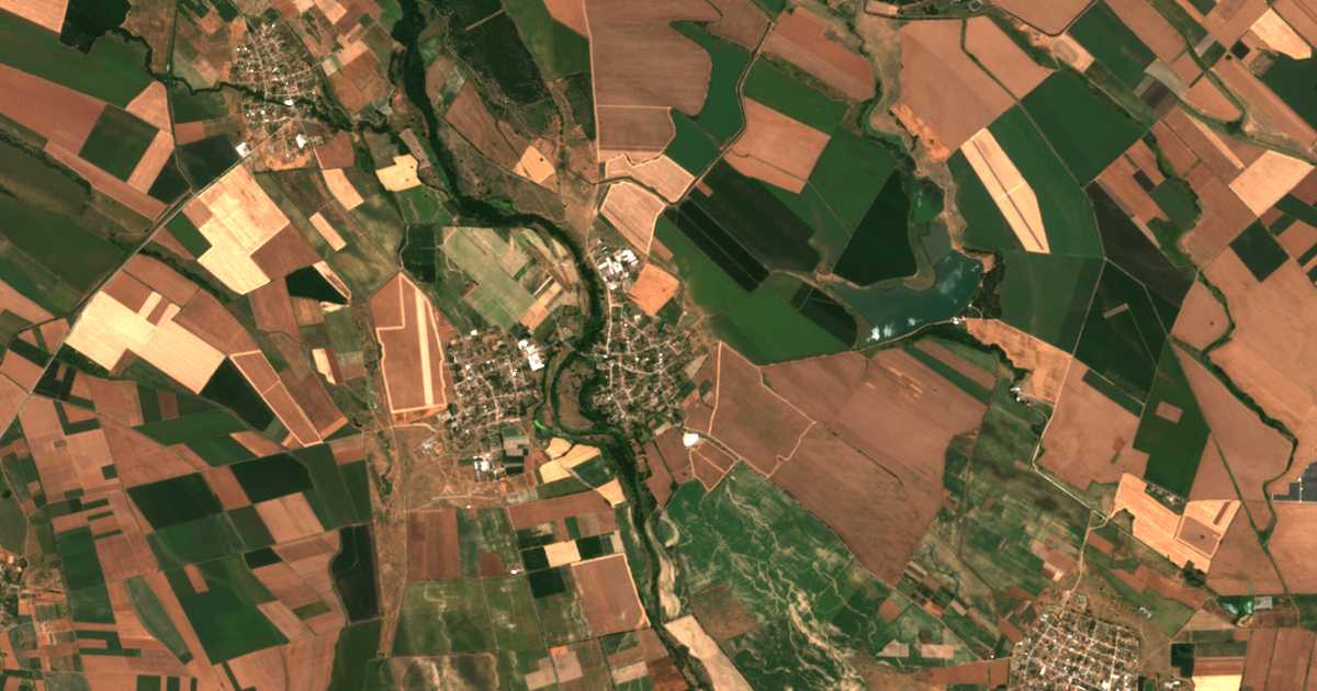 Mapa por satélite de Ceretelevo