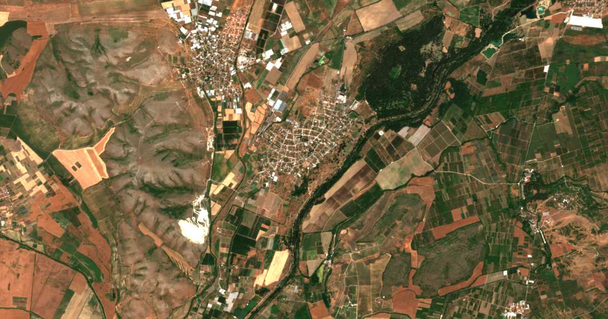 Mapa por satélite de Kurtovo Konare