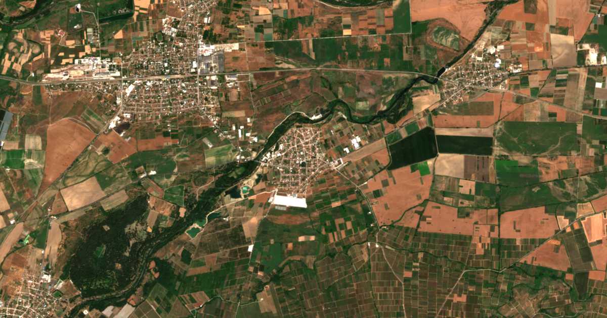 Mapa por satélite de Joakim Gruevo