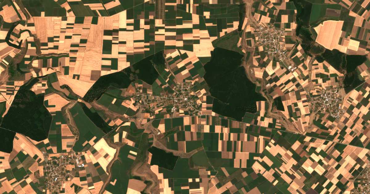 Mapa por satélite de Duhovec