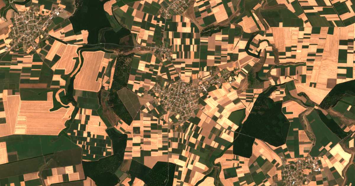 Mapa por satélite de Podajva