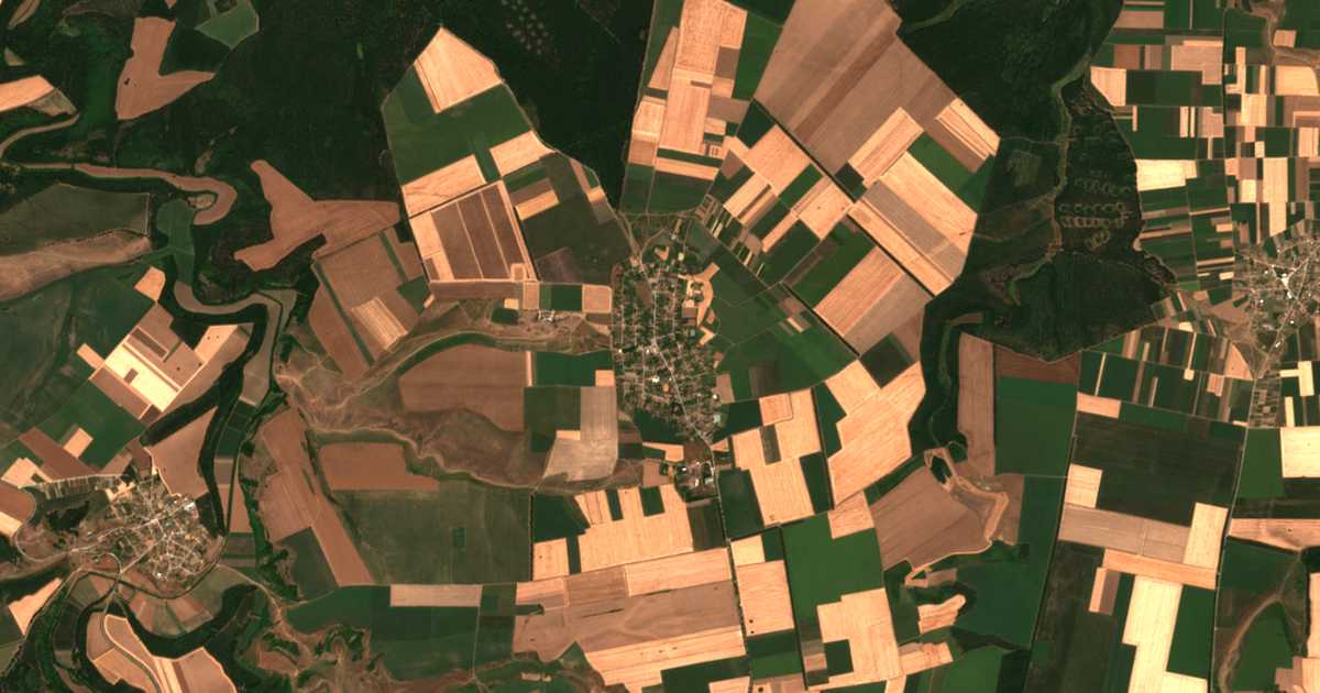 Mapa por satélite de Rajnino