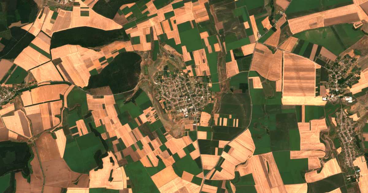 Mapa por satélite de Biserci