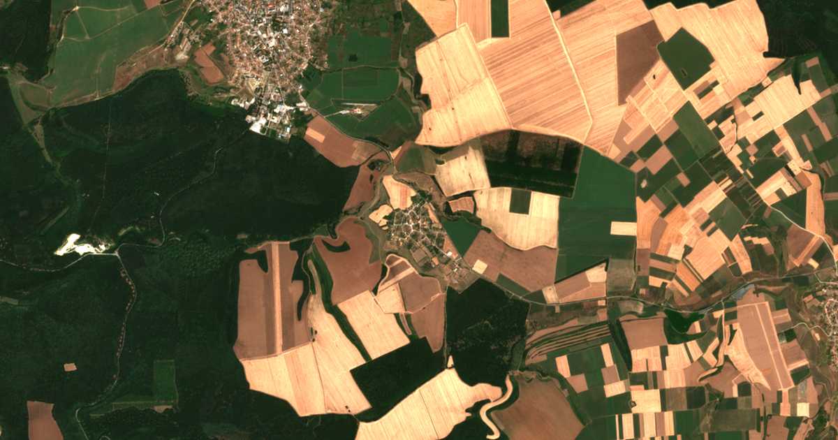 Mapa por satélite de Medovene