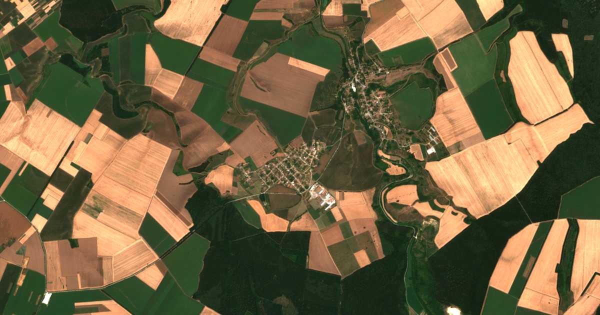 Mapa por satélite de Ravno