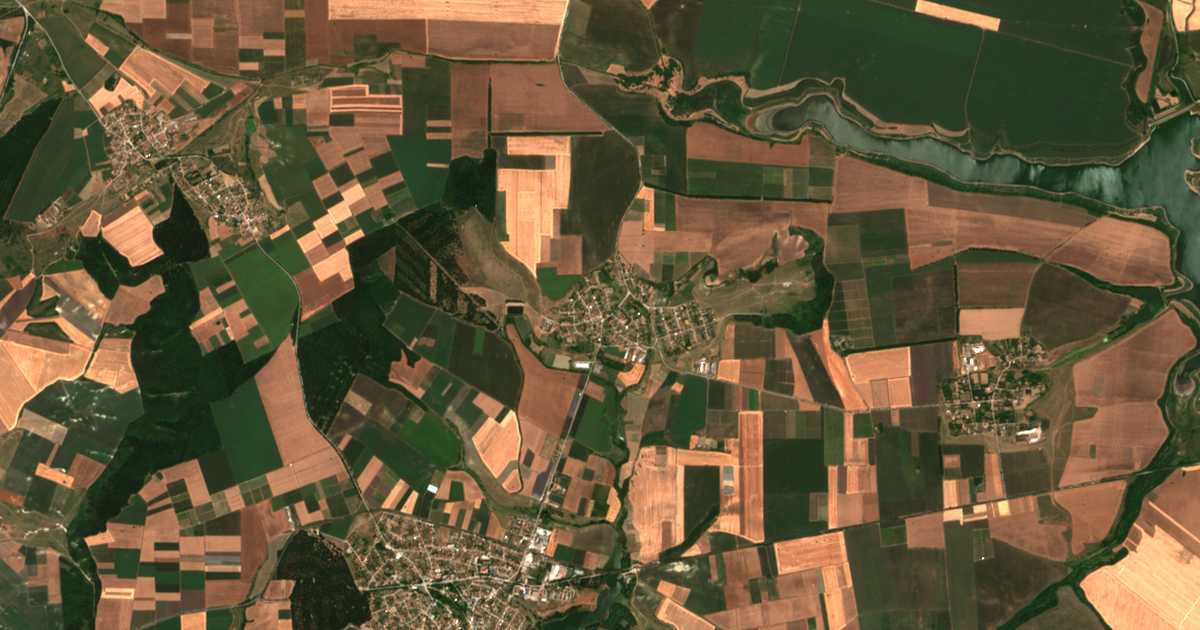 Mapa por satélite de Lovsko