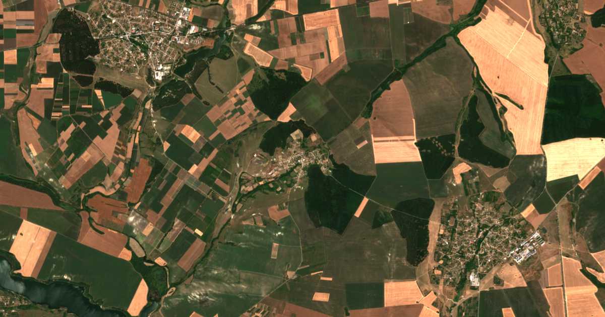 Mapa por satélite de Manastirci