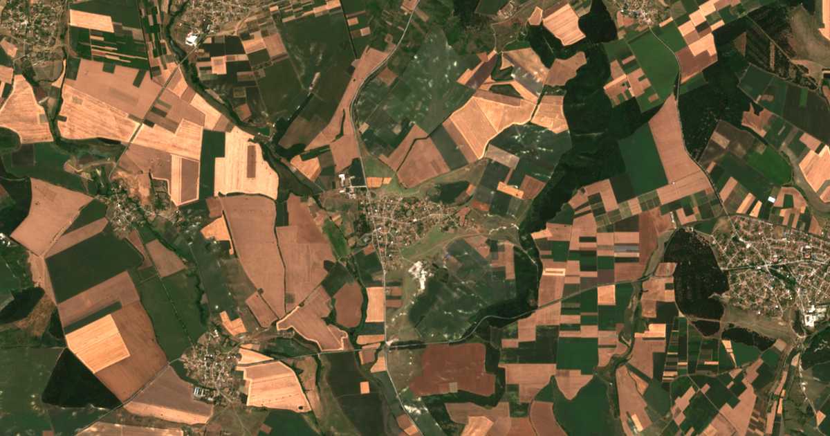 Mapa por satélite de Trapište