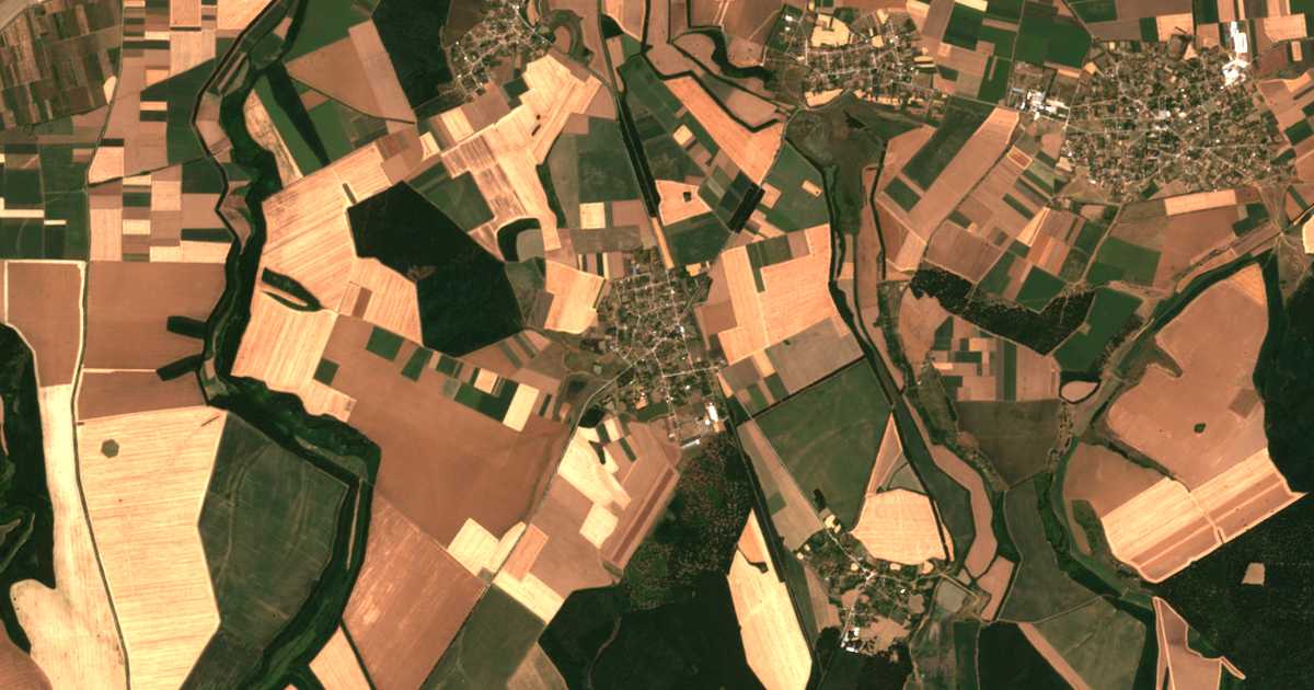 Mapa por satélite de Bogdanci