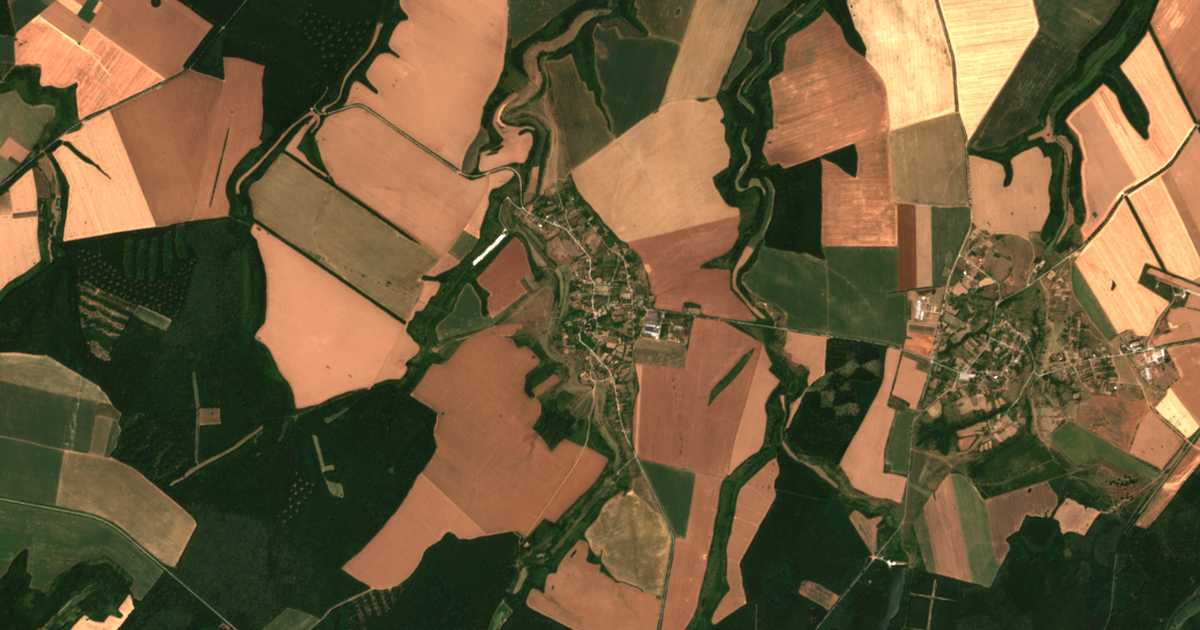 Mapa por satélite de Goljam Izvor