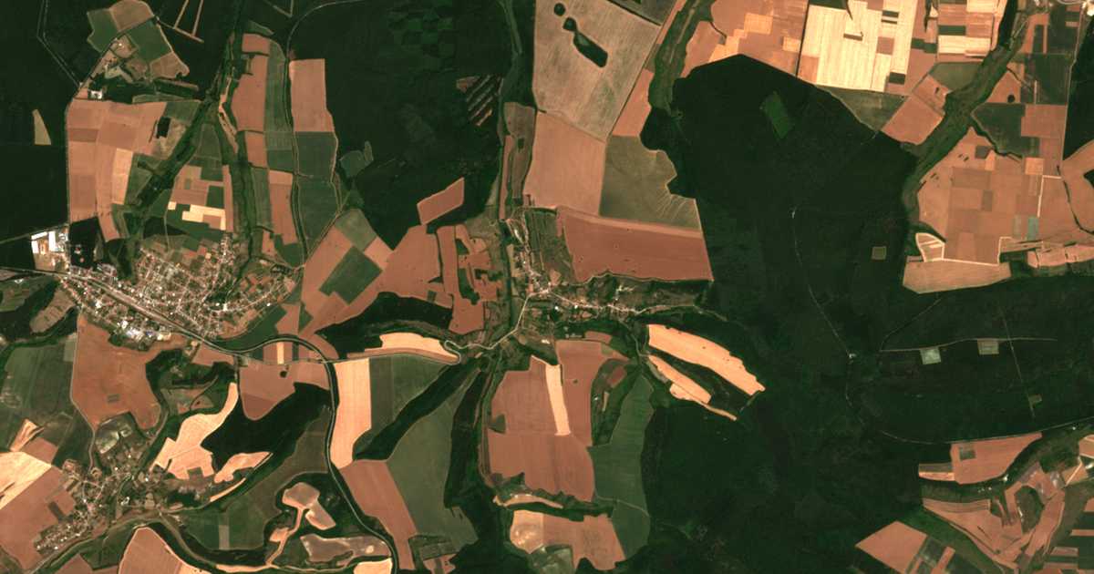 Mapa por satélite de Krivica