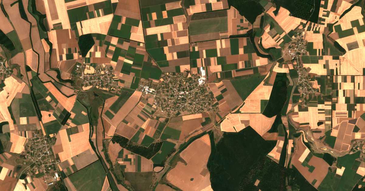Mapa por satélite de Vladimirovci