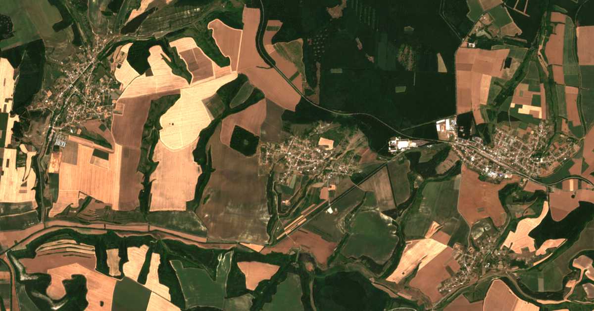 Mapa por satélite de Željazkovec