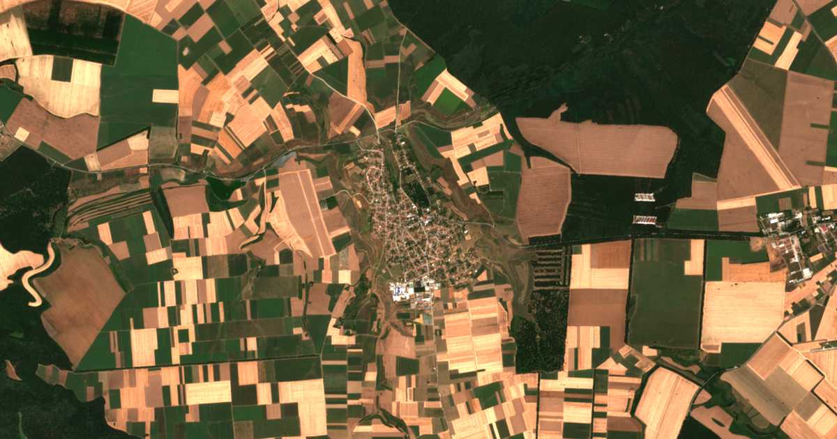 Mapa por satélite de Brestovene