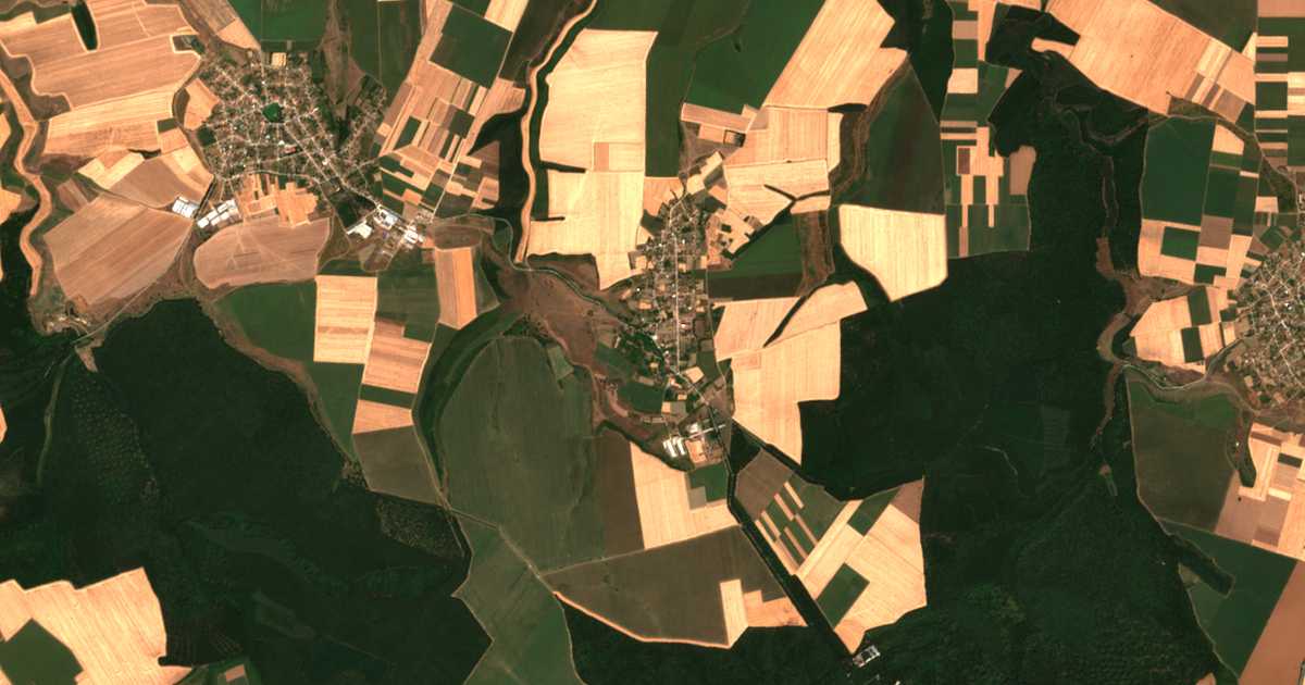 Mapa por satélite de Suševo