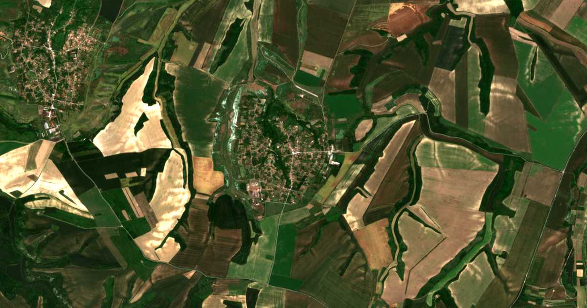 Mapa por satélite de Ekzarh Josif