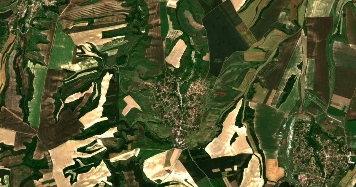Mapa por satélite de Gorno Ablanovo