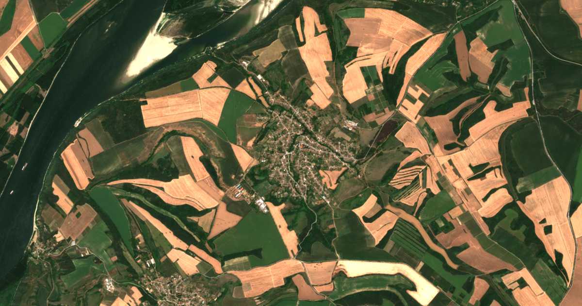 Mapa por satélite de Pirgovo