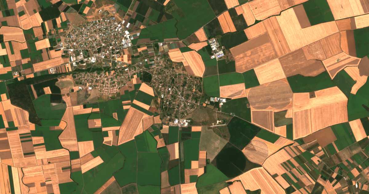 Mapa por satélite de Borisovo
