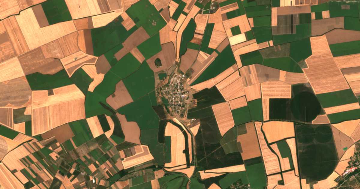 Mapa por satélite de Malko Vranovo