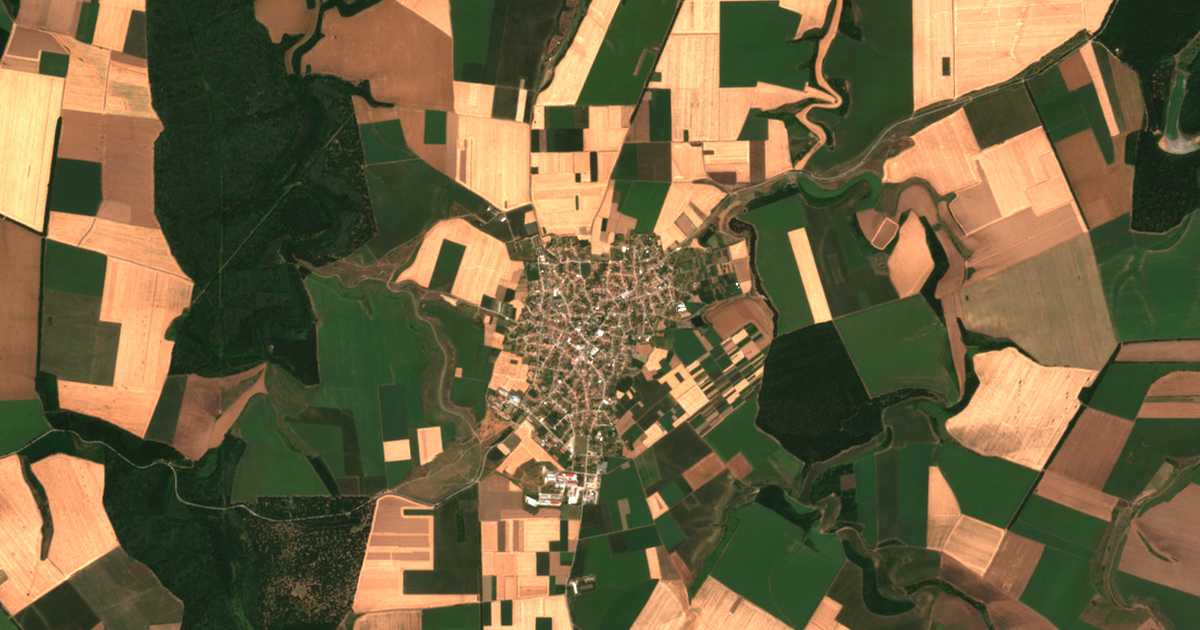 Mapa por satélite de Glodzhevo