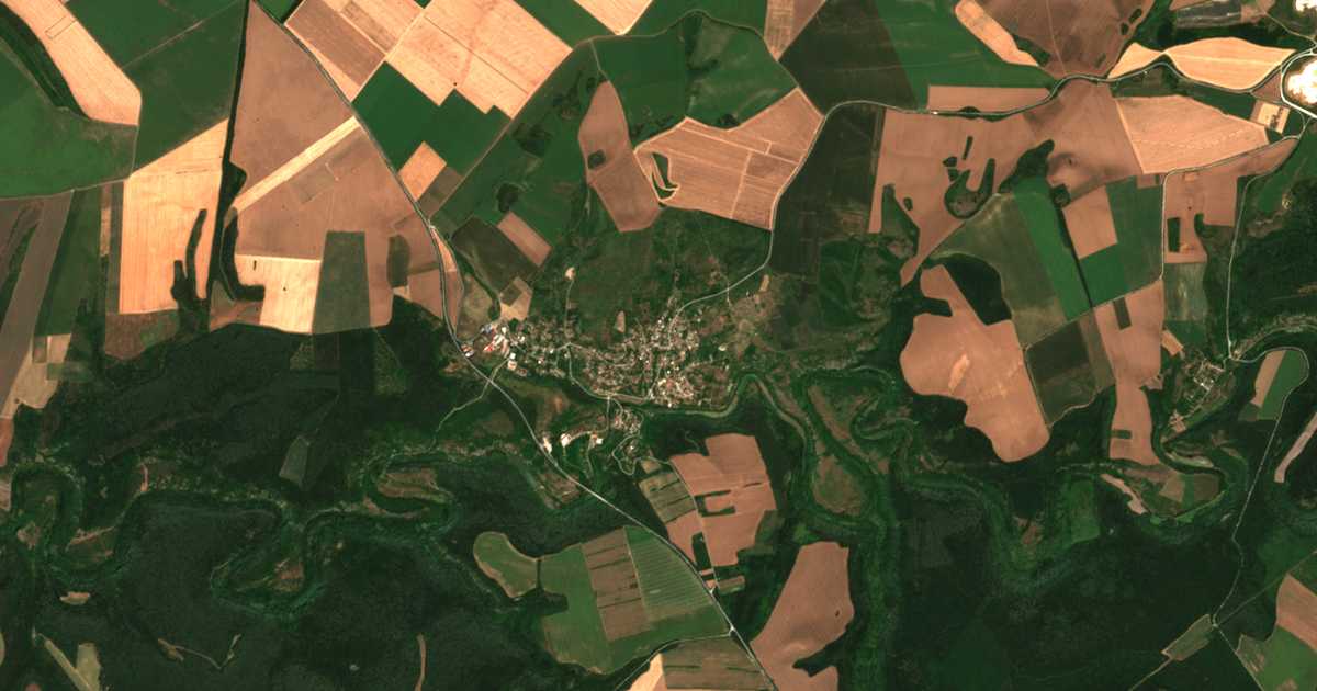 Mapa por satélite de Pisanec
