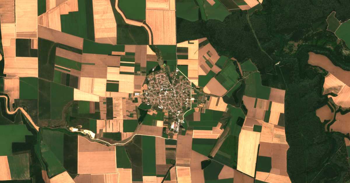 Mapa por satélite de Smirnenski