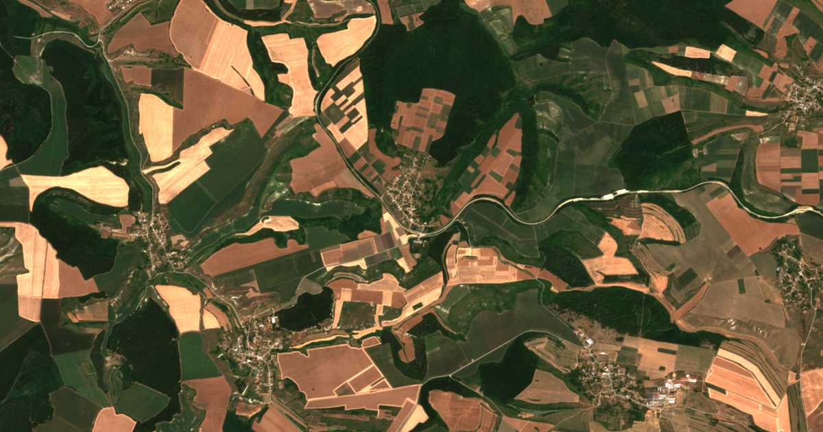 Mapa por satélite de Visoka Poljana