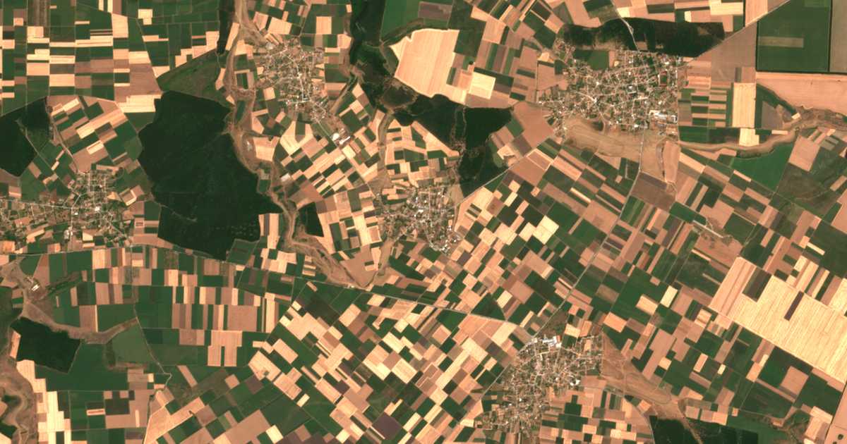 Mapa por satélite de Gusla