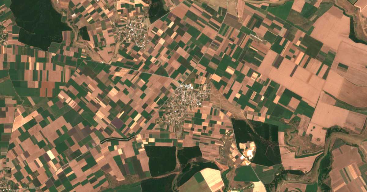 Mapa por satélite de Pristoe