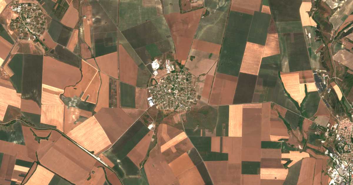 Mapa por satélite de Pliska
