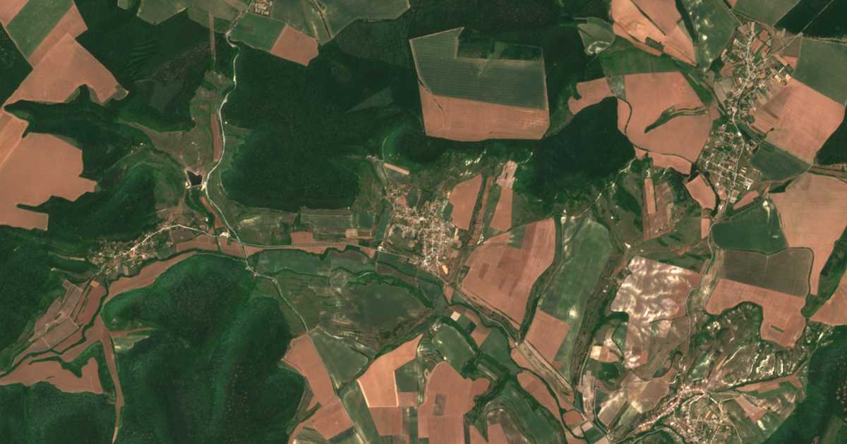 Mapa por satélite de Kriva Reka