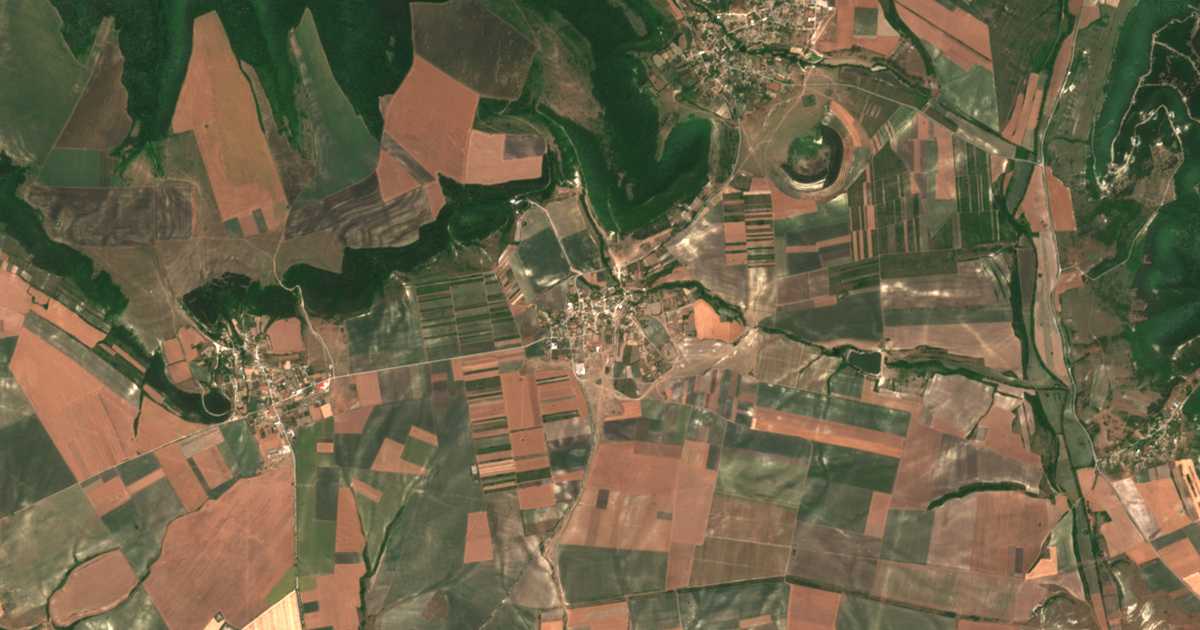 Mapa por satélite de Izbul