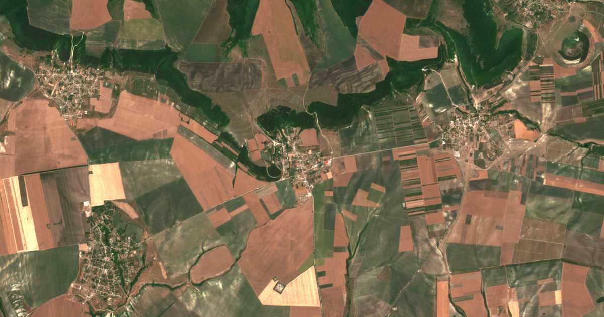 Mapa por satélite de Pravenci