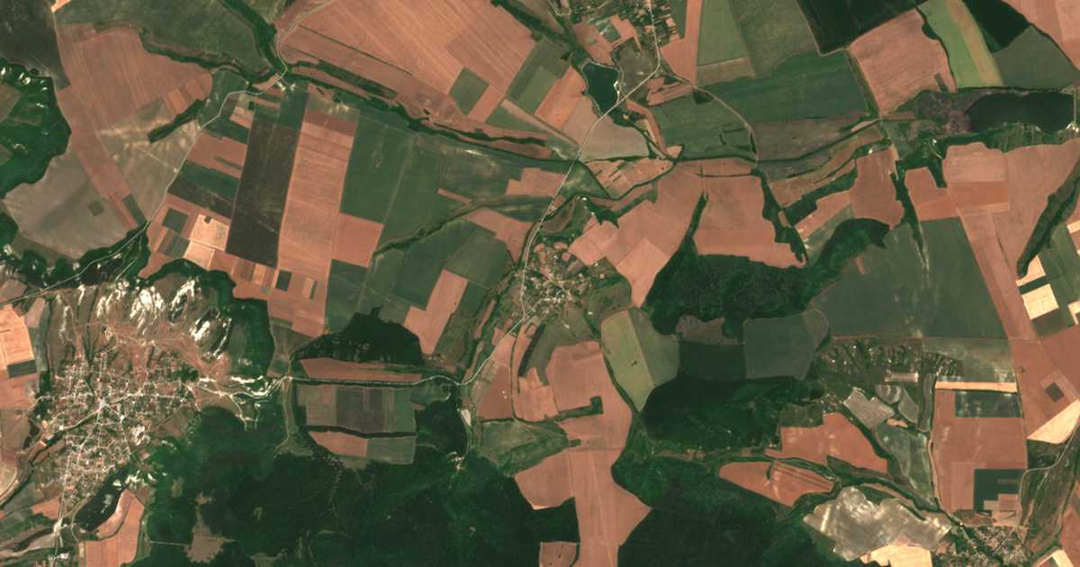 Mapa por satélite de Sečište