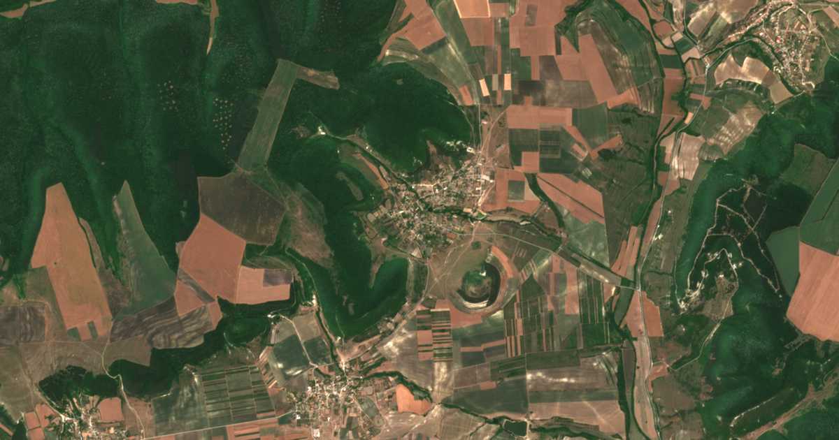 Mapa por satélite de Vojvoda