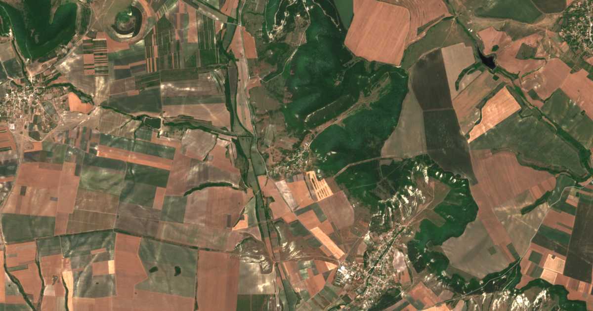 Mapa por satélite de Žilino
