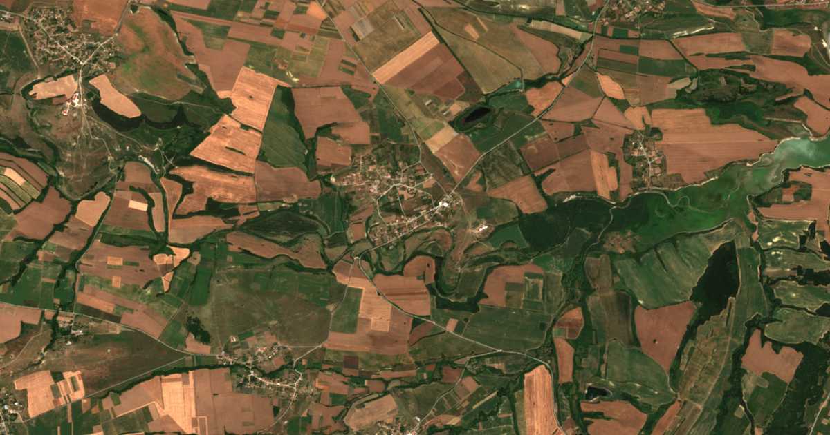 Mapa por satélite de Mengiševo