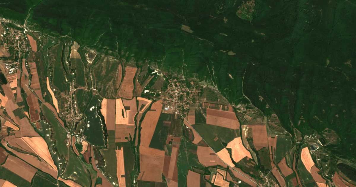 Mapa por satélite de Metodievo