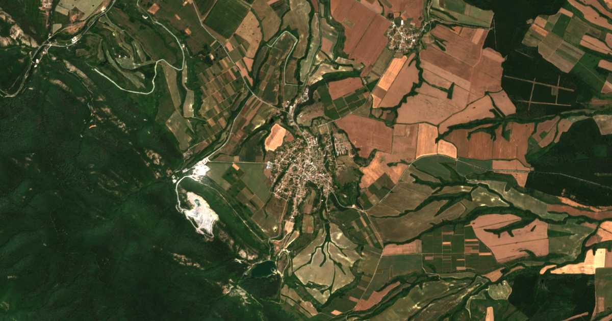 Mapa por satélite de Dragoevo