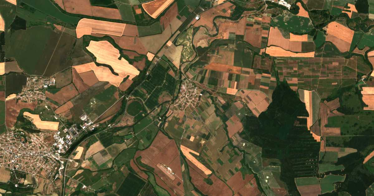Mapa por satélite de Milanovo