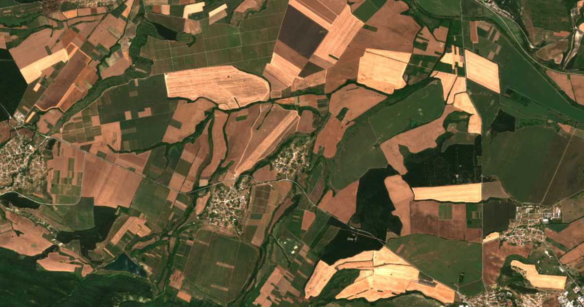 Mapa por satélite de Mostič