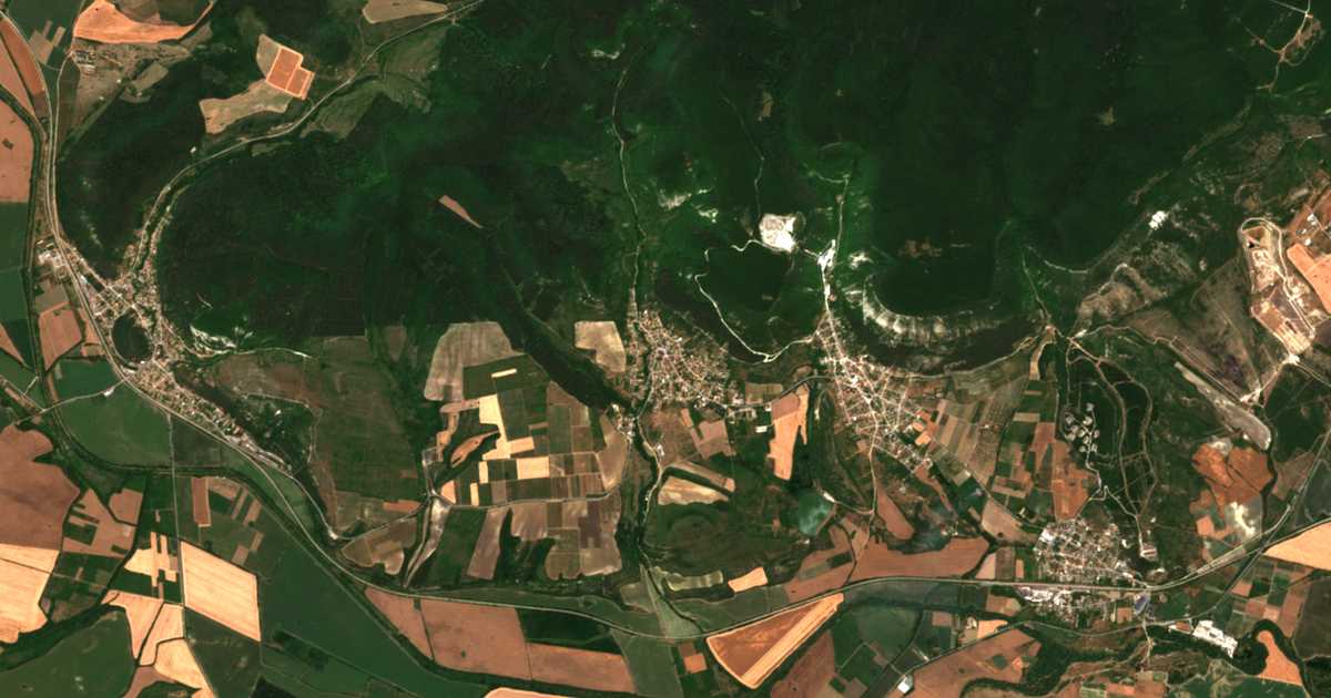 Mapa por satélite de Osmar