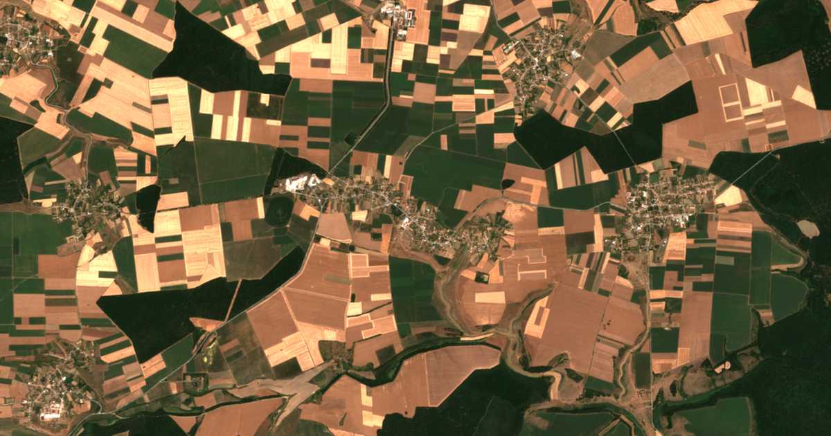 Mapa por satélite de Izgrev