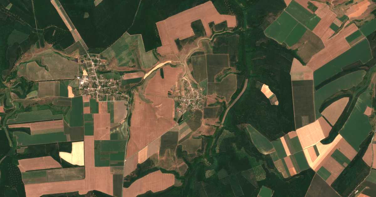 Mapa por satélite de Bistra
