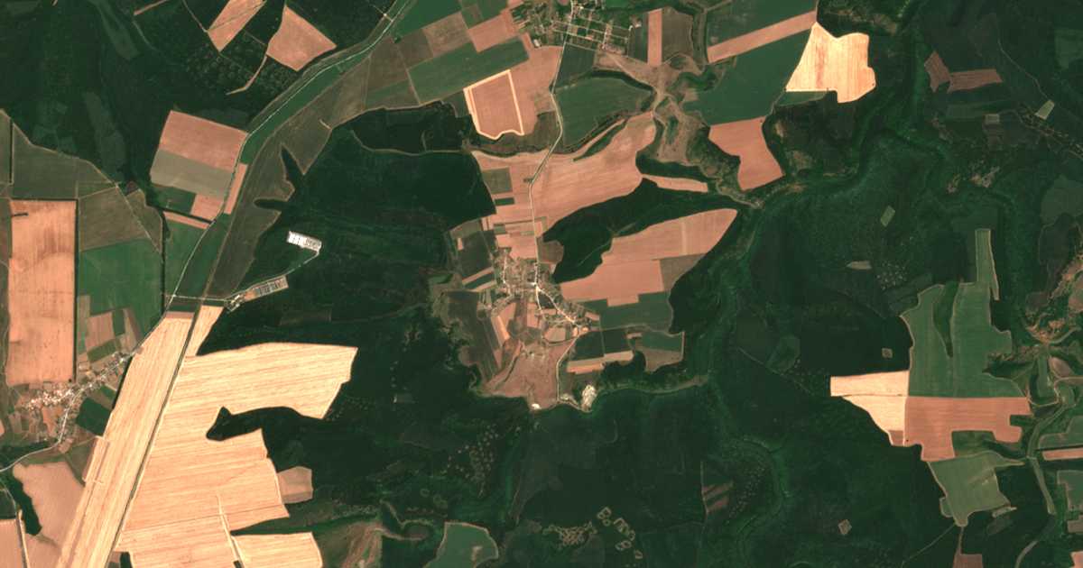 Mapa por satélite de Čukovec