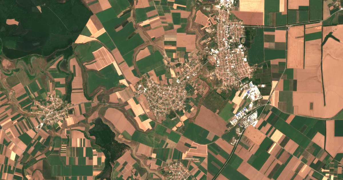 Mapa por satélite de Chernik