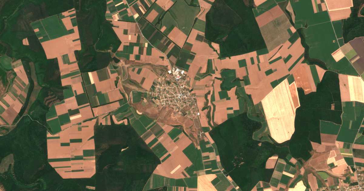 Mapa por satélite de Černolik